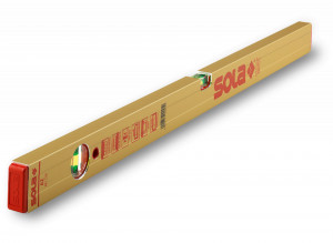 Nivelă cu bula ( Boloboc ) cu profil tubular, 80cm AZ 80 - Sola-01161101 - Img 1