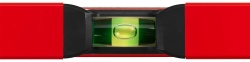 Nivelă cu bula ( Boloboc ) cu profil tubular, 80cm RED 3 80 - Sola-01215101 - Img 4