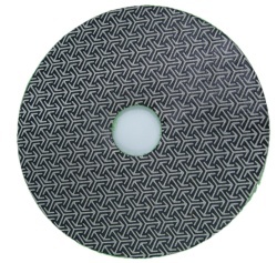 Paduri / dischete diamantate galvanizate (electroplacate) pt. slefuire uscata #200 Ø100mm - DXDY.DRYPADGALV.100.0200