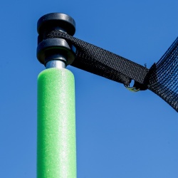 Plasa siguranta fara stalpi pentru trambulina inSPORTline Irbiso 366 cm - Img 3
