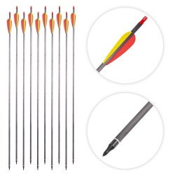 Săgeți din carbon cu vârfuri înșurubabile inSPORTline Carbison 30” – 10 buc.