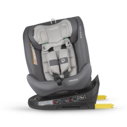 Scaun auto rotativ cu isofix grupa 0-36 kg Coccolle Nova 2022 Moonlit Grey - Img 8