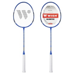 Set Complet Badminton Wish Alumtec 5566 Albastru/Rosu - Img 2