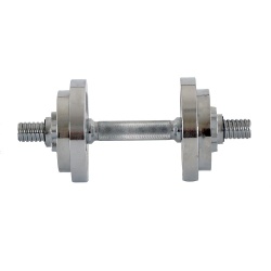 Set cromat gantere inSPORTline 2 x 10 kg - Img 5