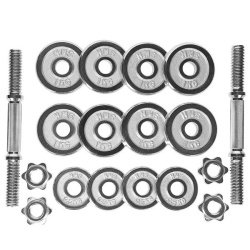 Set gantere cromate diplomat HMS STC15 15kg - Img 5