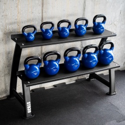 Suport pentru kettlebells cu doua niveluri HMS STR39 - Img 2