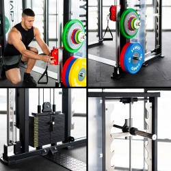 Aparat Multifunctional HMS Smith Machine 3D TRYTON - Img 6