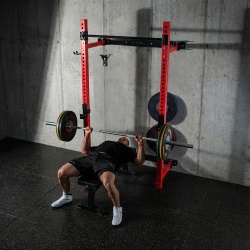Aparat multifunctional POWER RACK HMS KLT34, Rosu - Img 9