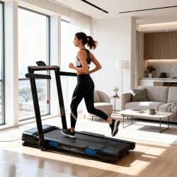 Banda de alergare electrica ONE FITNESS BE9243, 2CP - Img 6