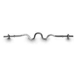 Bara tricepsi EZ Curl 120cm/30mm Sportmann - Img 3