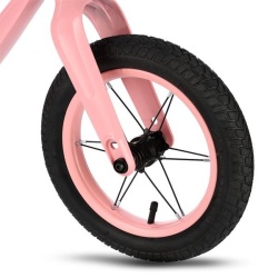 Bicicleta de echilibru NILS FUN RB901 12'', Roz - Img 9