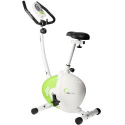 Bicicleta Magnetica HMS M9239, alb-verde - Img 3