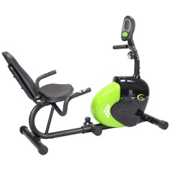 Bicicleta Magnetica Recumbent HMS R9259 PLUS, negru-verde - Img 2