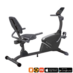 Bicicleta magnetica recumbent inSPORTline Varis