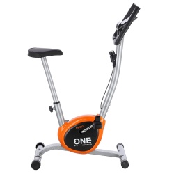 Bicicleta mecanica HMS ONE RW3011 Argintiu/Portocaliu - Img 5