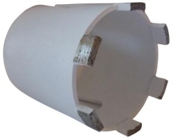 Carota diamantata pt. beton armat, zidarie, calcar - 8 segmenti diam. 68mm - Super Premium - DXDH.80117.68.08-WEISS