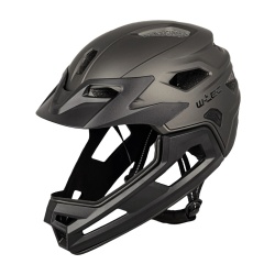 Casca Juniori Downhill W-TEC Estreito - Magic Matt Black - Img 2