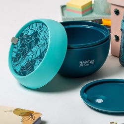 Caserola rotunda Nava We care 800 ml albastru - Img 11
