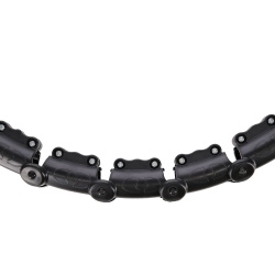 Cerc Hula Hoop cu Greutate HMS HHW02 43 cm, Negru - Img 8