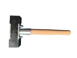 Ciocan de cauciuc pt. pavat, maner scurt 30cm - CXMD.30095 - Img 1