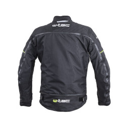Geaca Moto Barbati W-TEC Progair Negru/Galben Florescent - Img 3