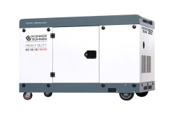 Generator de curent 16 kVA diesel - Heavy Duty - insonorizat - Konner & Sohnen - KS-16-1-ATSR-Silent - Img 4