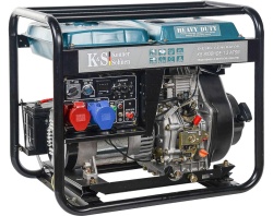 Generator de curent 6.5 kW diesel - Heavy Duty - Konner & Sohnen - KS-8100DE-1/3-HD-ATSR - Img 3