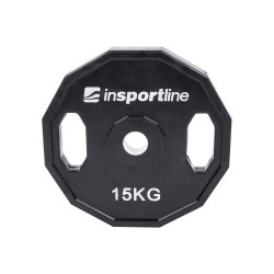 Greutate cauciucata 15kg/31mm inSPORTline Ruberton - Img 3
