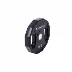 Greutate cauciucata 5kg/31mm inSPORTline Ruberton - Img 2