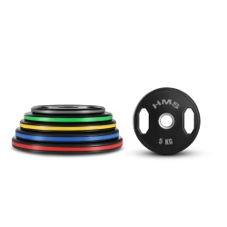 Greutati olimpice cauciucate HMS TOG05 2 x 5 kg/50 mm - Img 9