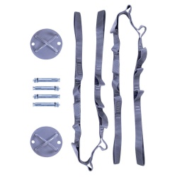 Hamac aero yoga inSPORTline Hemmock-rosu - Img 7