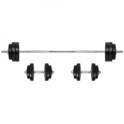 Loading Barbell & Dumbbell Set inSPORTline BS08 3-50kg - Img 1
