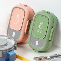 Lunchbox Nava We care 800 ml galben - Img 11
