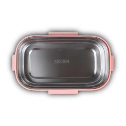 Lunchbox Nava We care 800 ml roz - Img 6