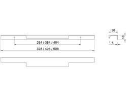 MÂNER MOBILIER A353-598 ALUMINIU LUCIOS - Img 3