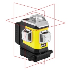 Nivelă laser 3D cu linie roșu Nivel System CLx3R