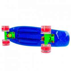 Penny board WORKER Transpy 400 22'' cu roti iluminate - Img 7