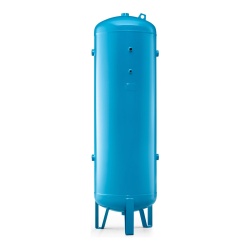 Rezervor vertical vopsit - 1000 litri, max. 12 bari - ABAC-TANK-VERT.1000-12-PED-5015+KIT - Img 2