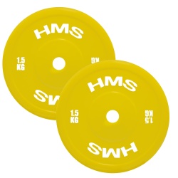 Set greutati olimpice HMS TPP 2 x 1.5 - 5 KG (18 KG) - Img 2