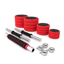 Set Haltera si Gantere Reglabile HMS SGGX20 20 kg - Img 10