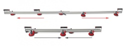 Sistem de transport cu ventuze pt. placi de dimensiuni mari, 320cm, 60kg, Slim Easy Trans - RUBI-18910 - Img 1