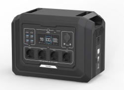Statie acumulator portabil cu incarcare rapida - FastCharge, LiFePO4 - Generator Solar Power Station - 2000W, 1024Wh - CNO-PS1 - Img 3