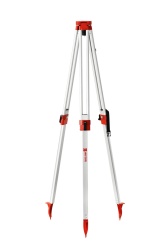 Trepied alumiuniu reglabil, 97-160cm - cap plat pt. lasere rotative sau nivele optice - Beiter BT160FH - Img 2