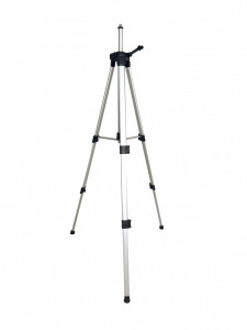 Trepied reglabil extensibil din alumiuniu, pentru nivele laser - 53 - 145 cm prindere 5/8" si 1/4" - CNO-ET145 - Img 1