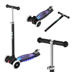 Trotineta LED Nils Fun HLB1310, Negru - Img 2