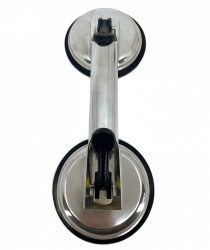 Ventuza dubla pt. gresie, sticla, faianta profesionala cu corp din Aluminiu - Ø125mm, 90kg - CNO-ALUV2 - Img 3
