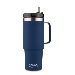 Cana termoizolanta calatorii Nava 900 ml Navy - Img 1