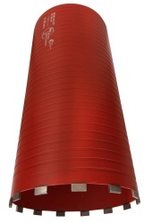 Carota diamantata cu micro-percutie pt. beton armat diam. 225 x 450 (mm) - Super Premium - DXDY.MP1117.225 - Img 4