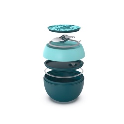 Caserola rotunda Nava We care 800 ml albastru - Img 2