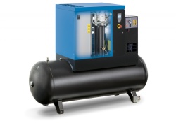 Compresor de aer profesional cu surub, cu uscator de aer - 7.5 kW, 996 L/min, 10 bari - Rezervor 500 Litri - ABAC-SPINN-7.5E-500L-10bar - Img 3